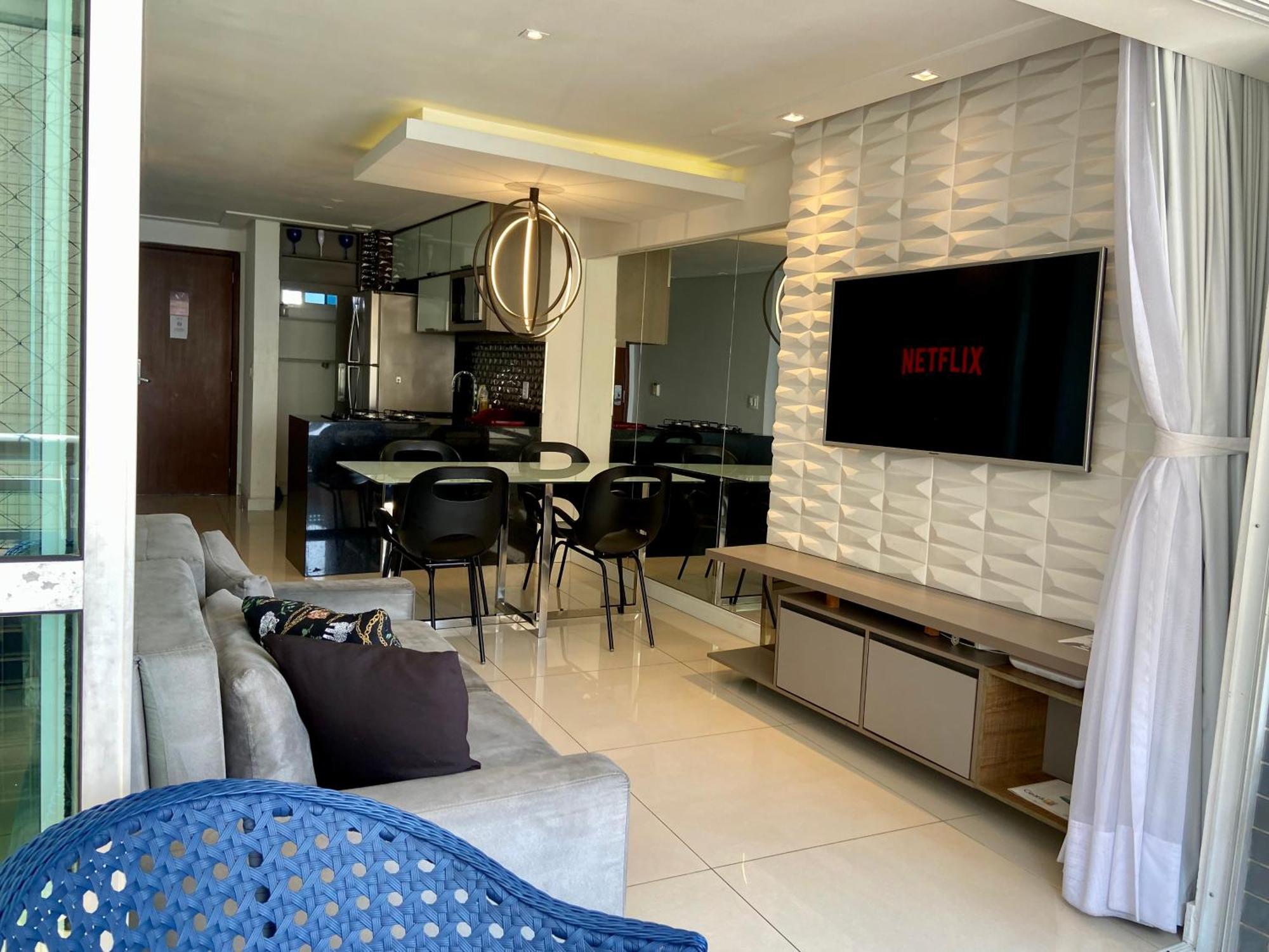 Apartamento Vista Mar Форталеза Экстерьер фото