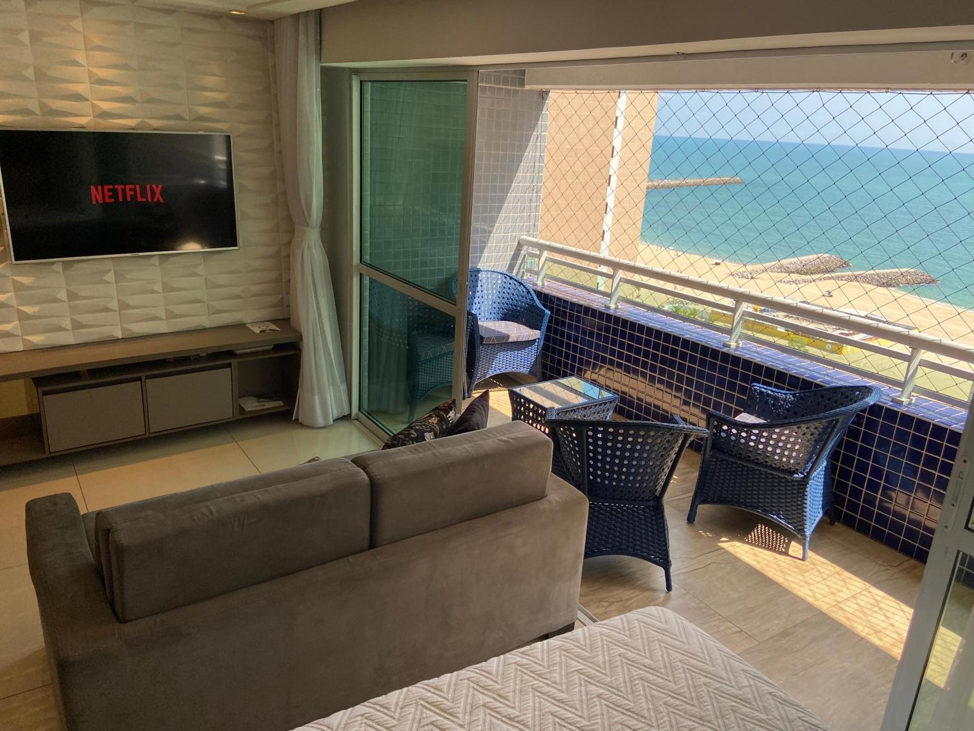 Apartamento Vista Mar Форталеза Экстерьер фото