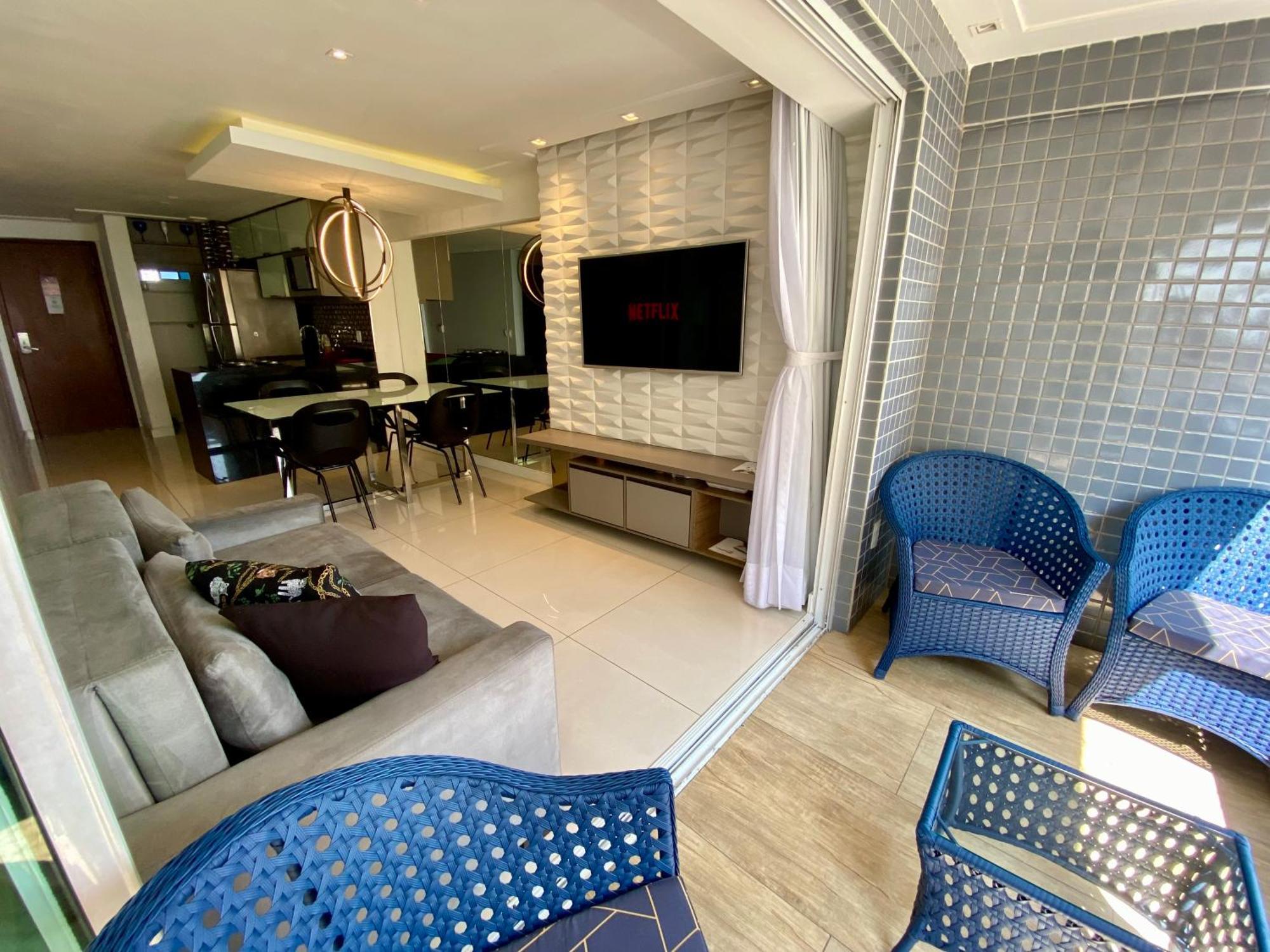 Apartamento Vista Mar Форталеза Экстерьер фото