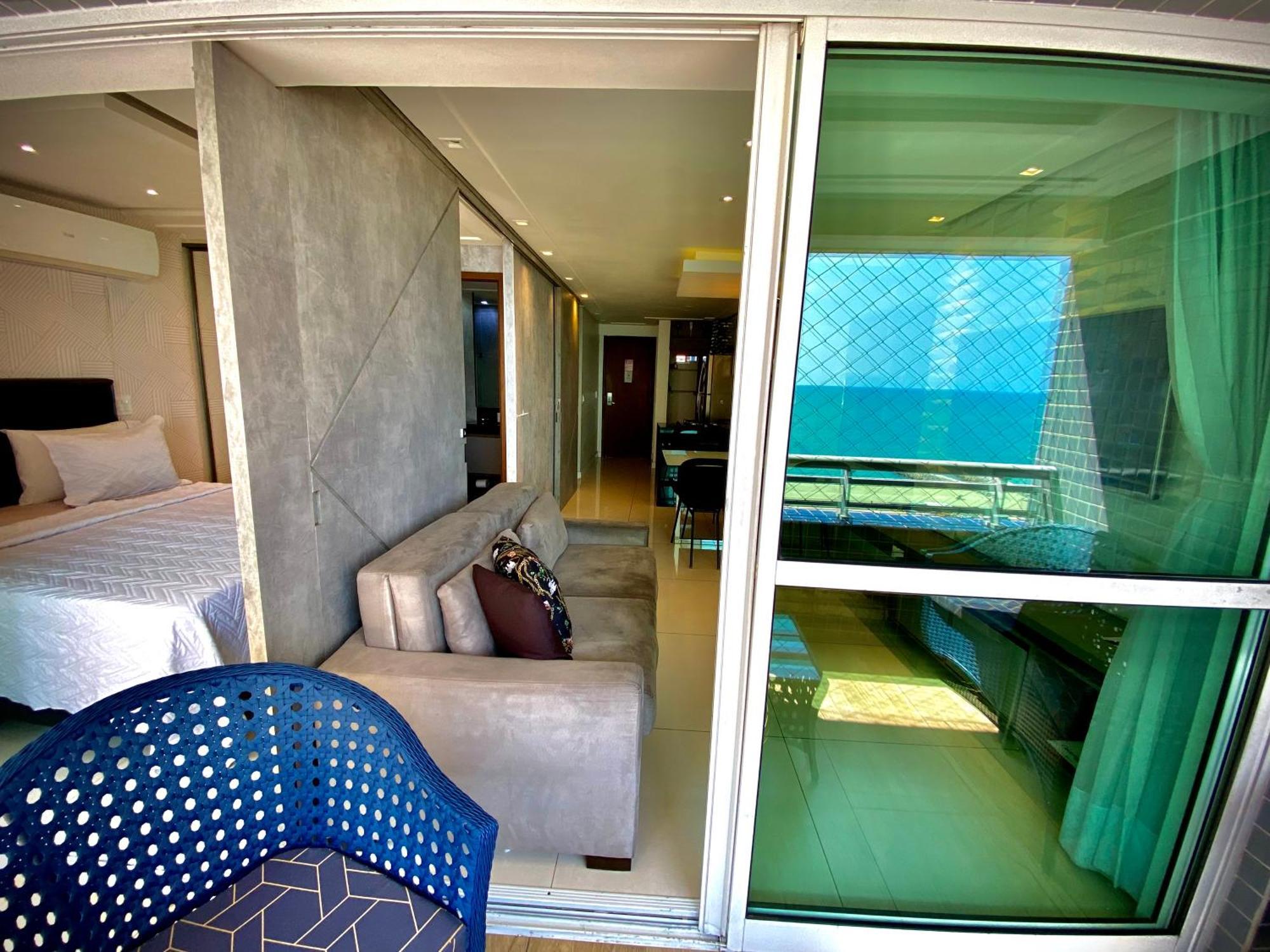 Apartamento Vista Mar Форталеза Экстерьер фото