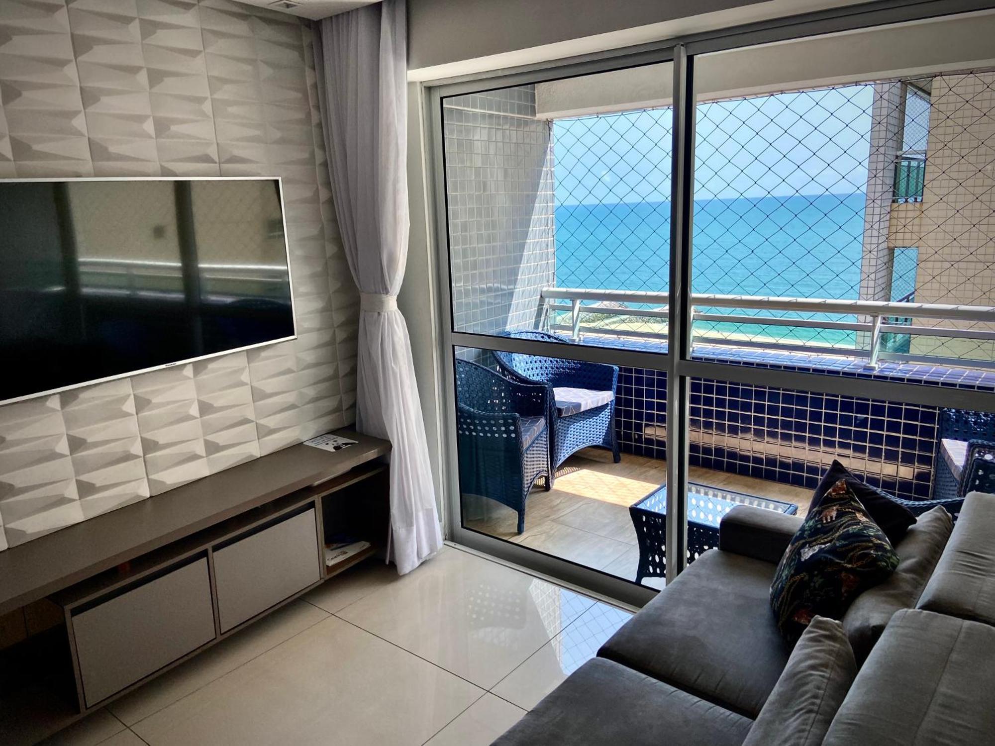 Apartamento Vista Mar Форталеза Экстерьер фото